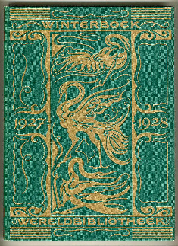 Winterboek Wereldbibliotheek 1927-1928, bandontwerp: Willem van Konijnenburg (1927)