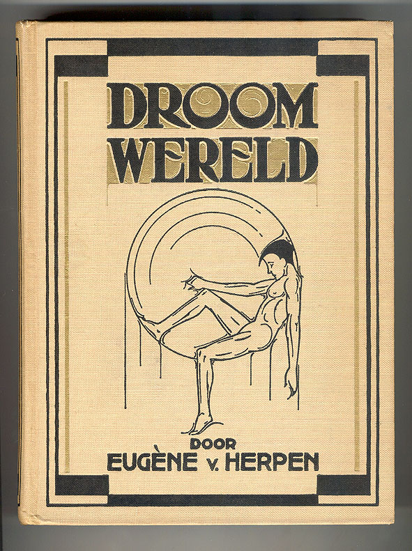 Droomwereld - Eugène van Herpen, bandontwerp: Edzard de Groot (1930)