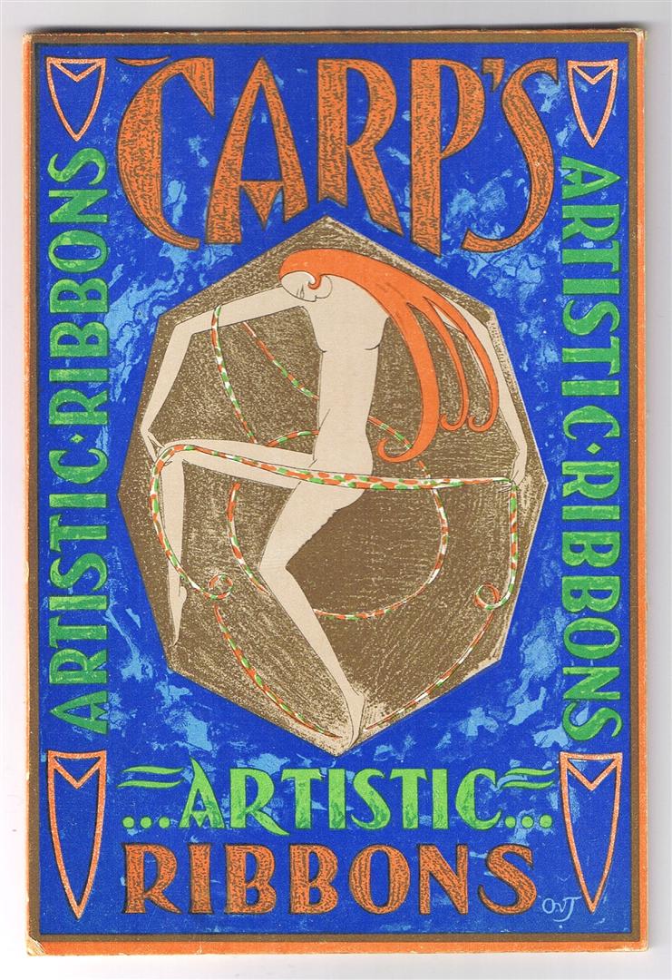 Reclame - Carp’s Artistic Ribbons, ontwerp: Otto van Tussenbroek (ca. 1925)