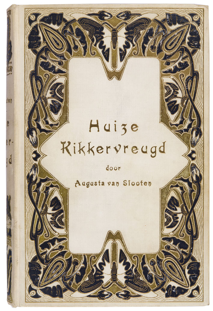 Huize Kikkervreugd - Augusta van Slooten, bandontwerp: Cornelia van der Hart (1908)